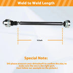 Front Driveshaft for Jeep Liberty (2002-2007) 4WD