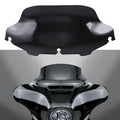 8" Dark Smoke Wave Windshield for Harley Electra Glide, Street Glide