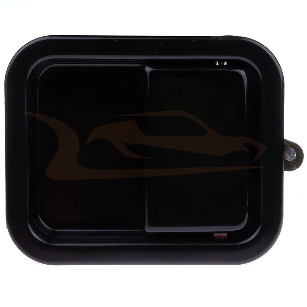 Outside Driver Door Handle for Jeep Wrangler (1997-2006) Black Plastic