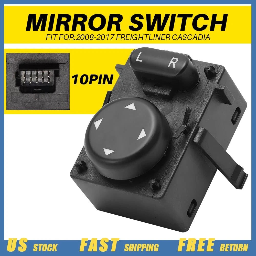 Master Mirror Switch 15829700SR for Freightliner Cascadia (2008–2017)