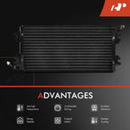 A/C Condenser with Bracket for Chevrolet P30 G10 G20 G30 GMC G1500 (1970–1999)