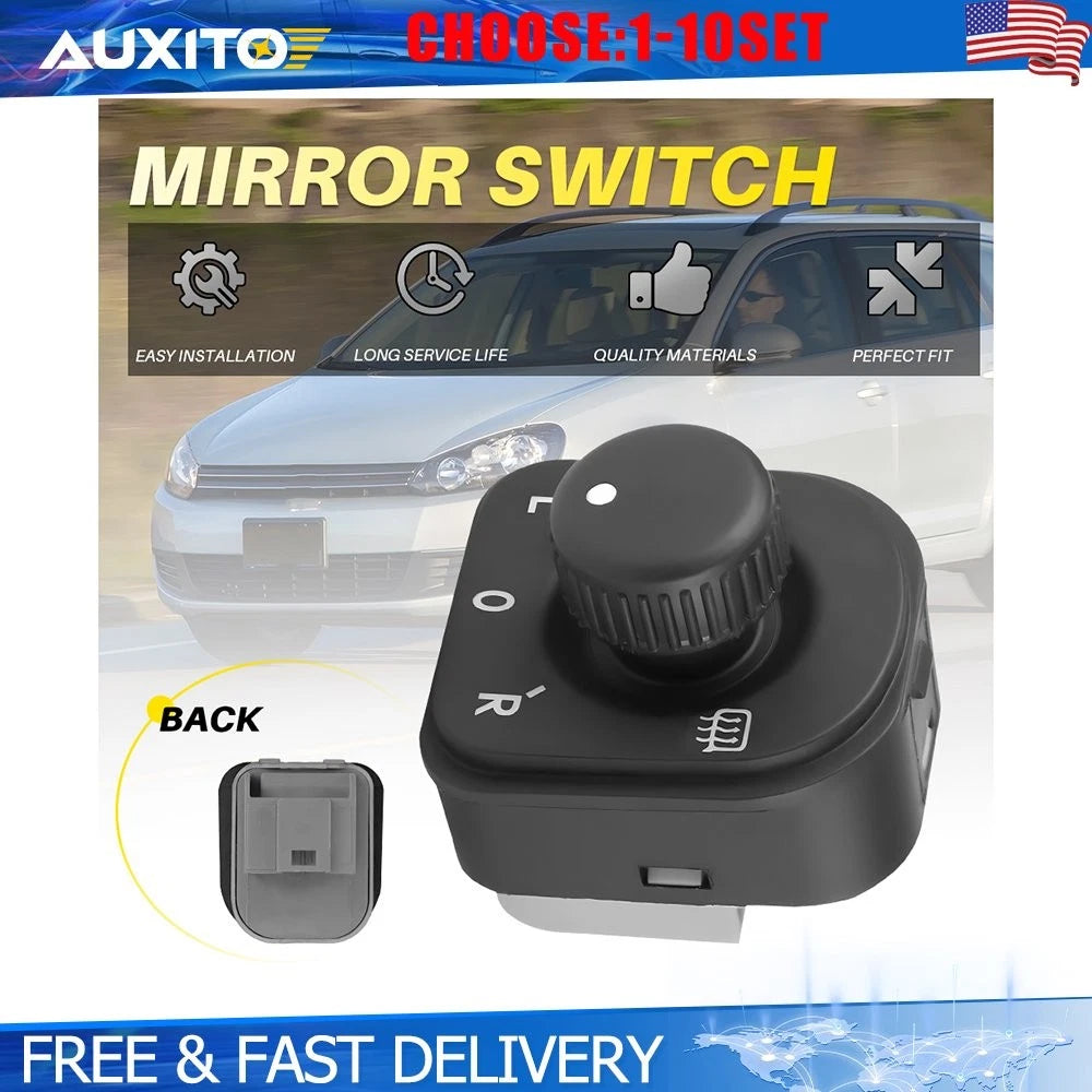 Power View Mirror Switch for VW Tiguan Jetta (2005–2016) 1K0959565FREH