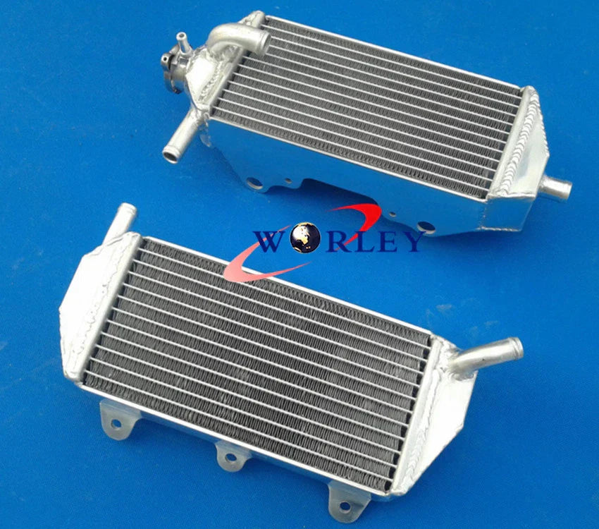 Aluminum Radiator + Blue Hose for Yamaha YZ450F (2010-2013)