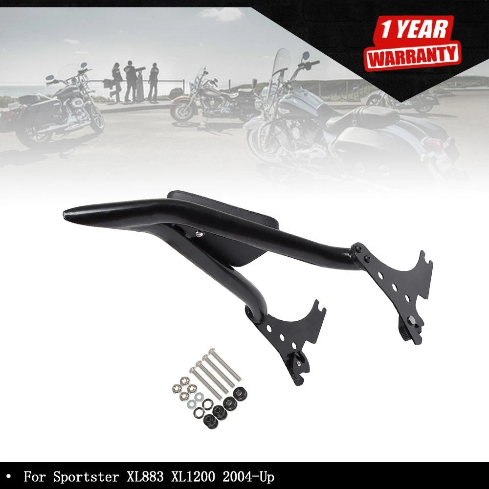 Detachable Rear Passenger Sissy Bar Backrest for Sportster 1200 883 (2004â2023)