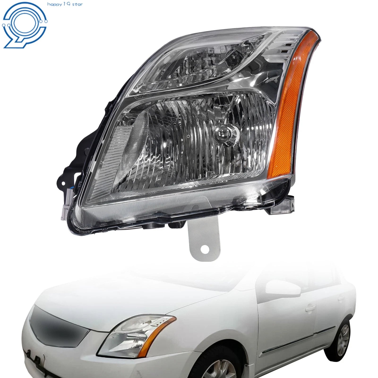 Left Side Halogen Headlight for Nissan Sentra (2010-2012)