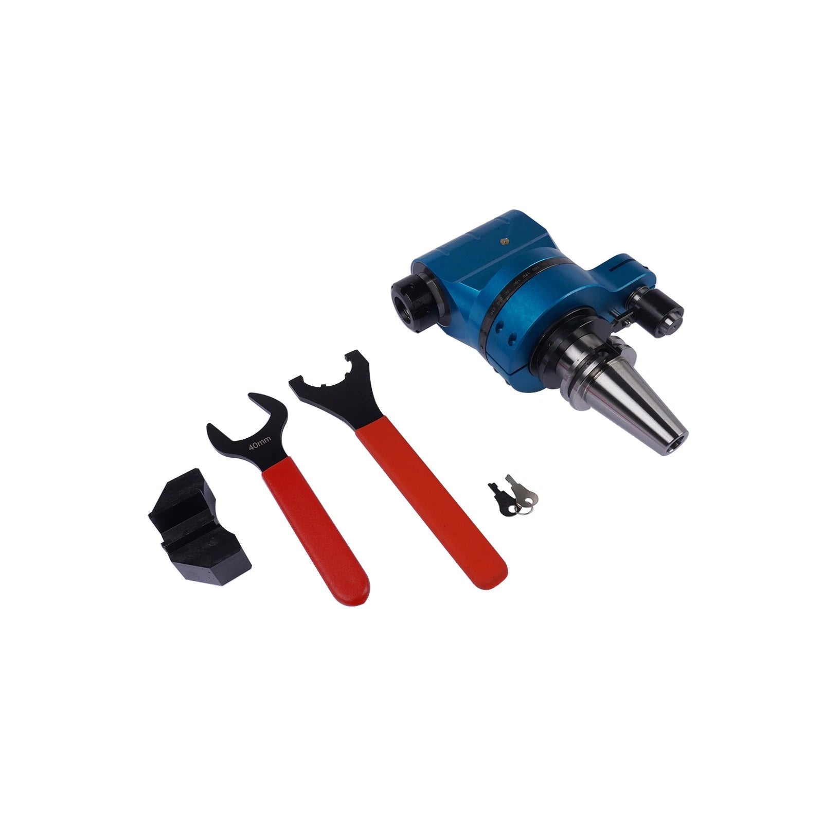 Fixed Angle Head Collet Chuck AG90-CAT40-ER32-60 for CNC Machines (N/A)