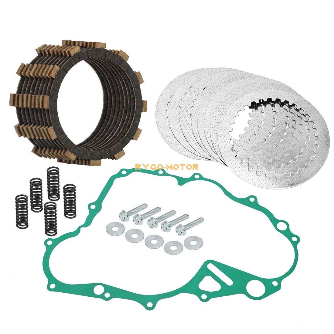 Clutch Friction Steel Plates Springs Gasket Bolt Kit for Yamaha YZ250F (2014–2018)
