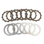 6x Steel Separator + 7x Clutch Friction Plate for Yamaha XS250 XS400D XS400E (1970–1980)