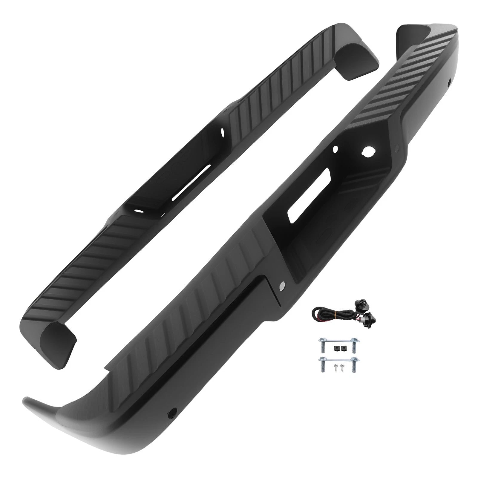Black Rear Bumper for Ford F-150 (2006–2008) 8L3Z17906EPTM Steel