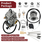 Carburetor w/ Intake Manifold & Throttle Cable for Yamaha Bear Tracker 250 (1999–2004)