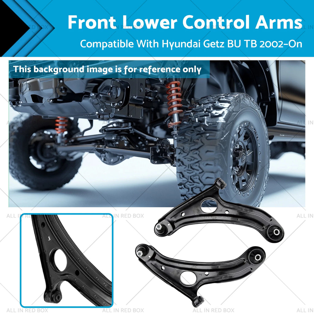 Front Lower Suspension Arm Pair for Hyundai Getz TB BU (2002–On) 2PCS