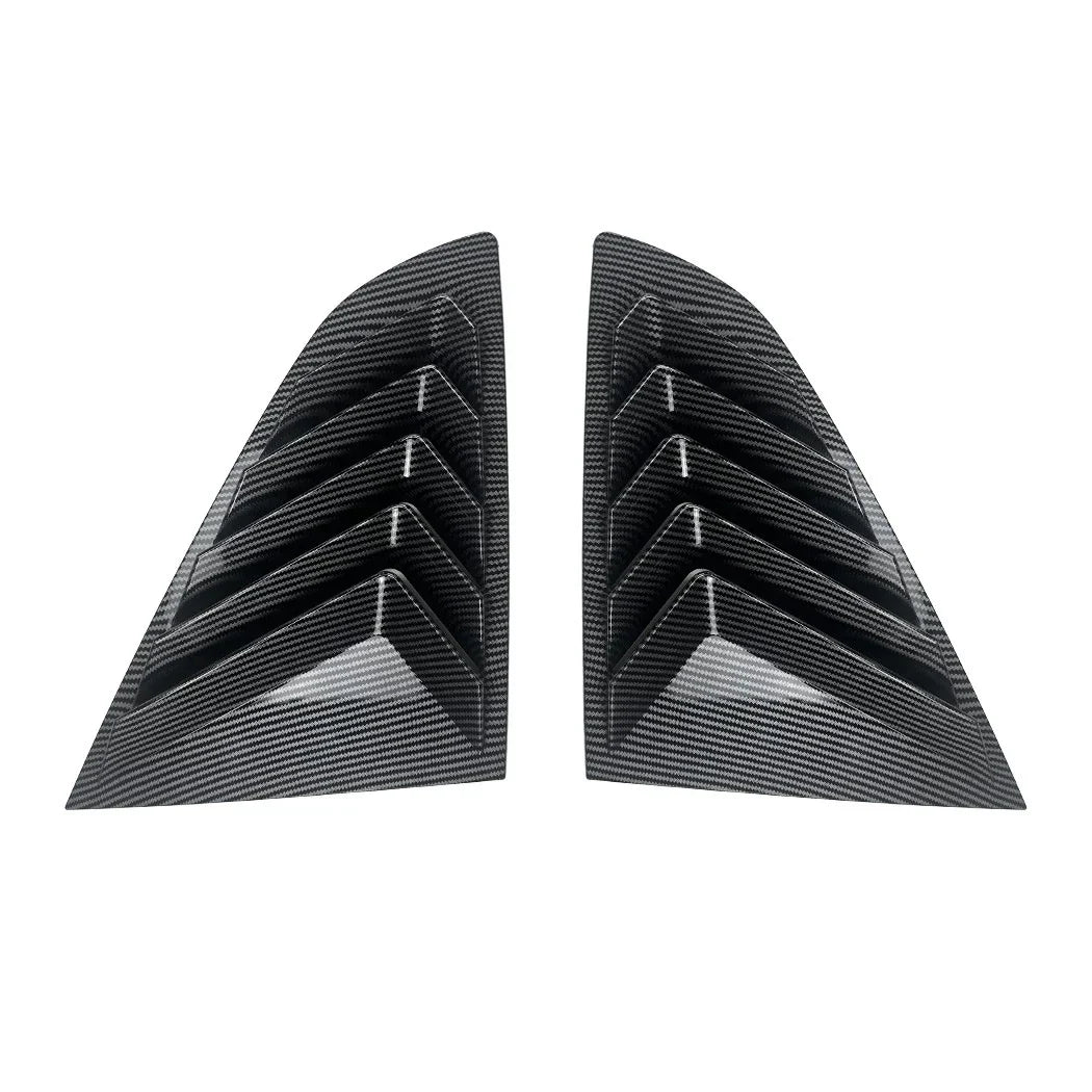 Rear Window Quarter Glass Duct Vent Covers for BMW 2-Series F44 (2020-2023)