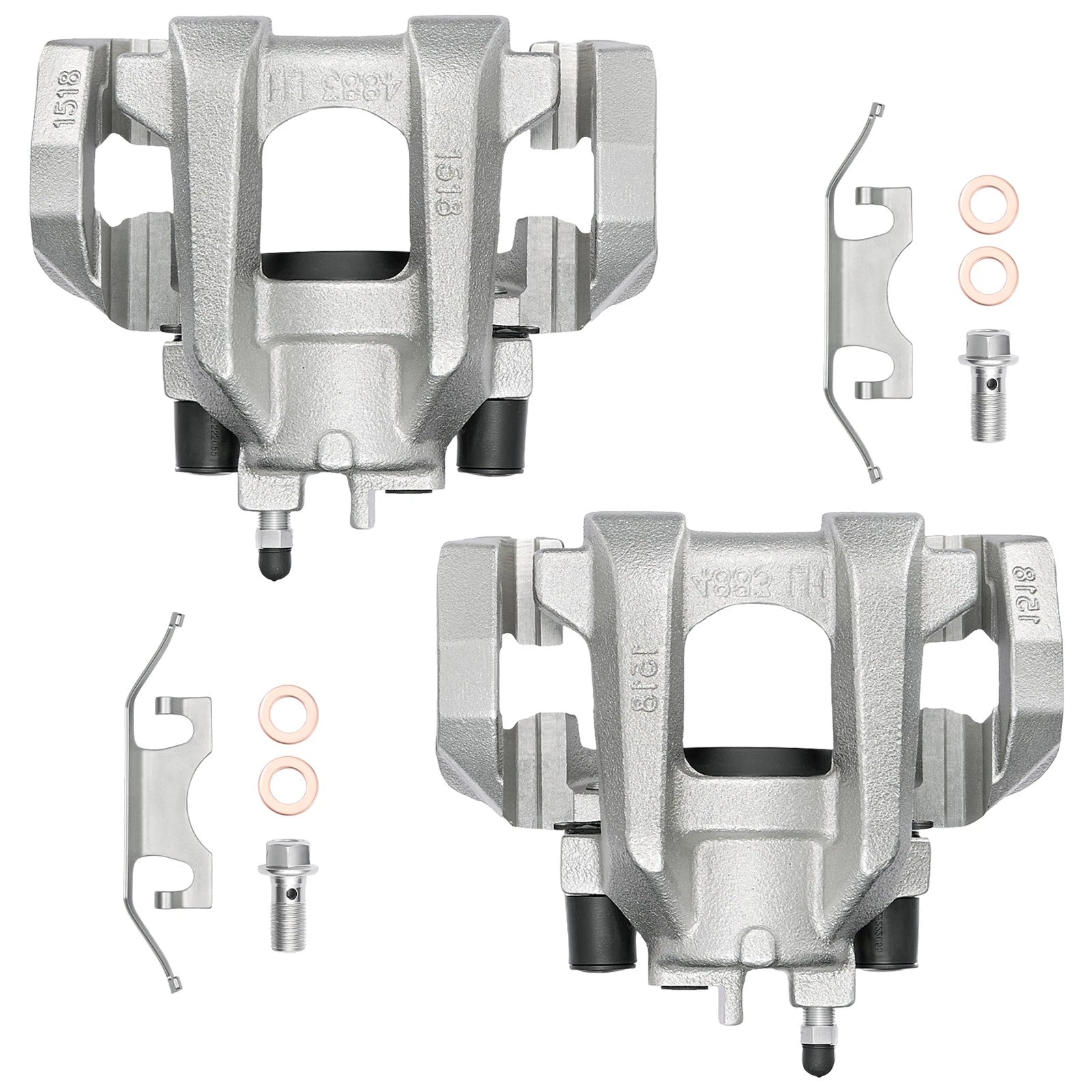 Rear Brake Caliper w/ Bracket for 2011–2020 Dodge Durango Jeep Grand Cherokee