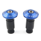 Blue 7/8'' Handlebar End Caps for Motorcycle Dirt Bike