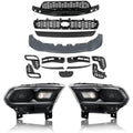 Grill Assembly + Skid Plate + Headlights for Dodge Durango (2021–2023)