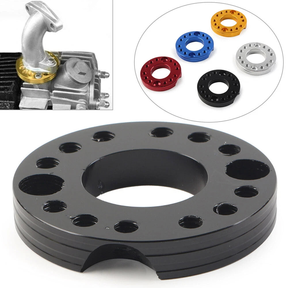CNC Adjuster Carburetor Inlet Manifold Spinner Plate 28MM for Pit Dirt Bike