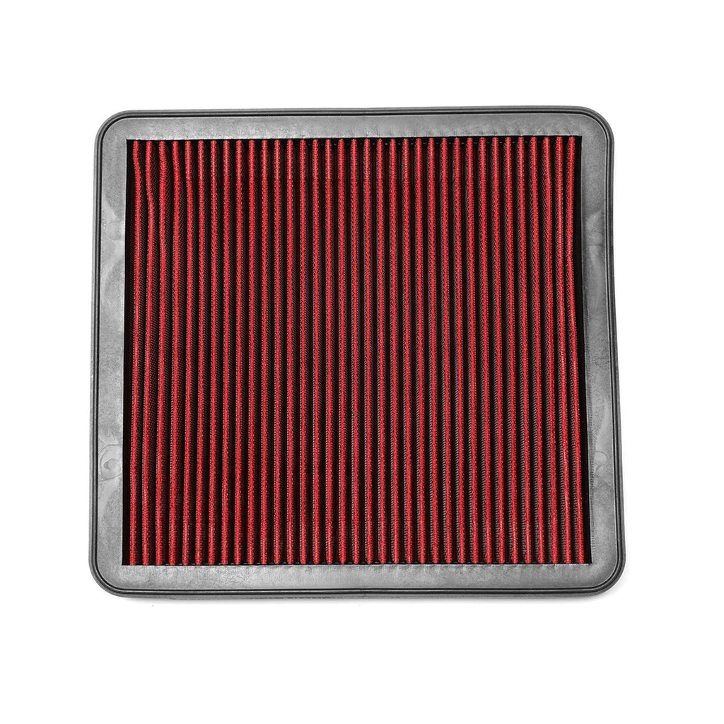 Washable Drop-in Red Panel Air Filter for Toyota Land Cruiser (2008–2017)