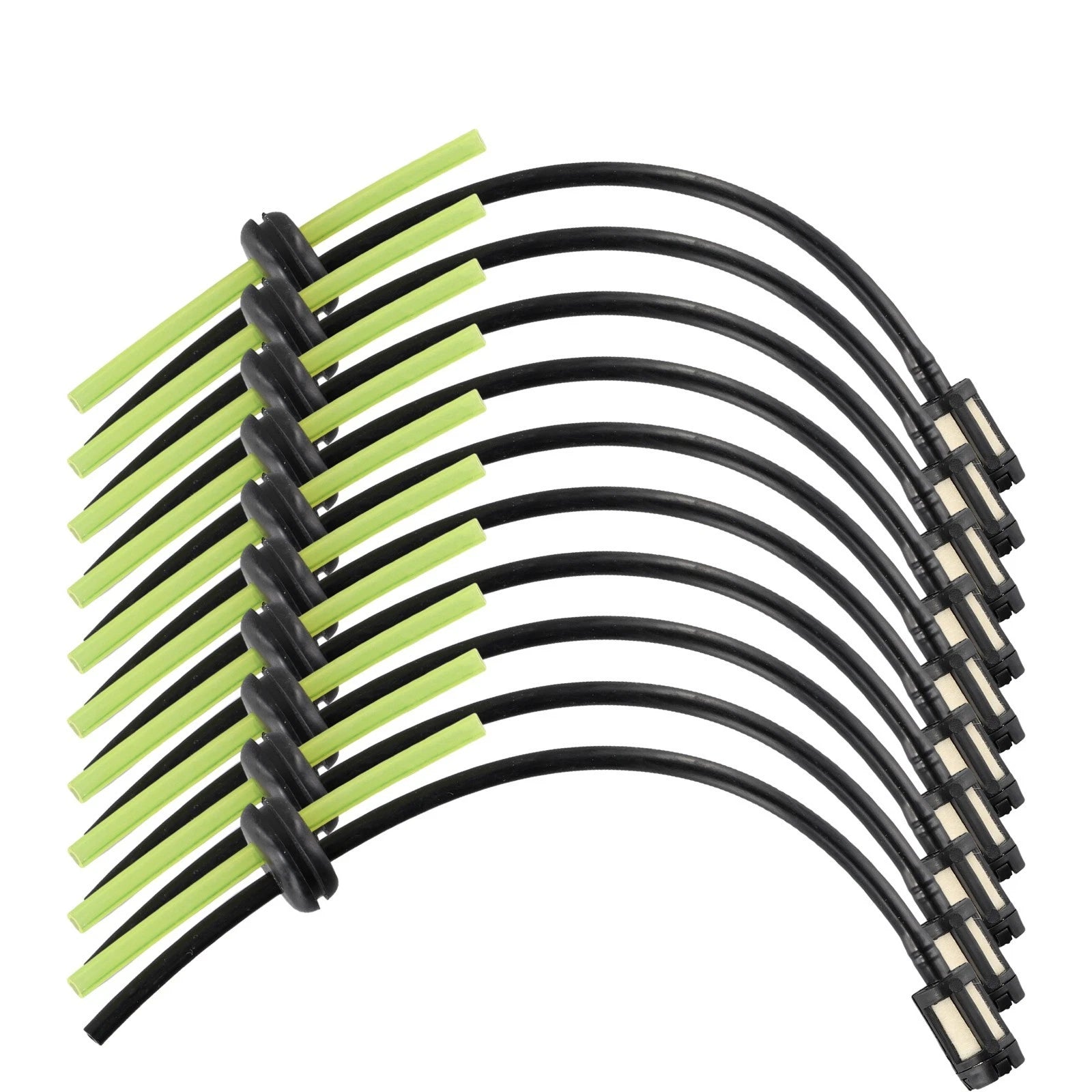 Fuel Hose Pipe Kit with Fuel Filter 10PCS for Trimmers
