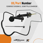 Clutch Line Slave Master Kit for Chevrolet GMC C1500 C2500 C3500 (1992–1995)