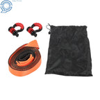 Recovery Tow Strap Kit with 2 Anti-Theft D-Ring Shackles (20')