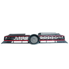 Sport Grill for VW MK6 Golf/GTI/Jetta (2010–2014) Carbon Fiber Black Red Trim
