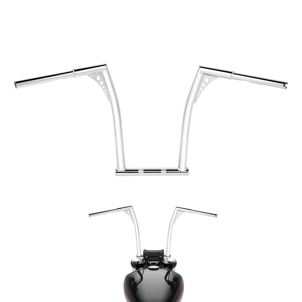 18" Ape Hanger Handlebar for Harley Dyna FLD FXDB (2012–2017)