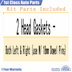 2 Engine Cylinder Head Gasket Set for Ford F-250 E-350 (1999–2007)