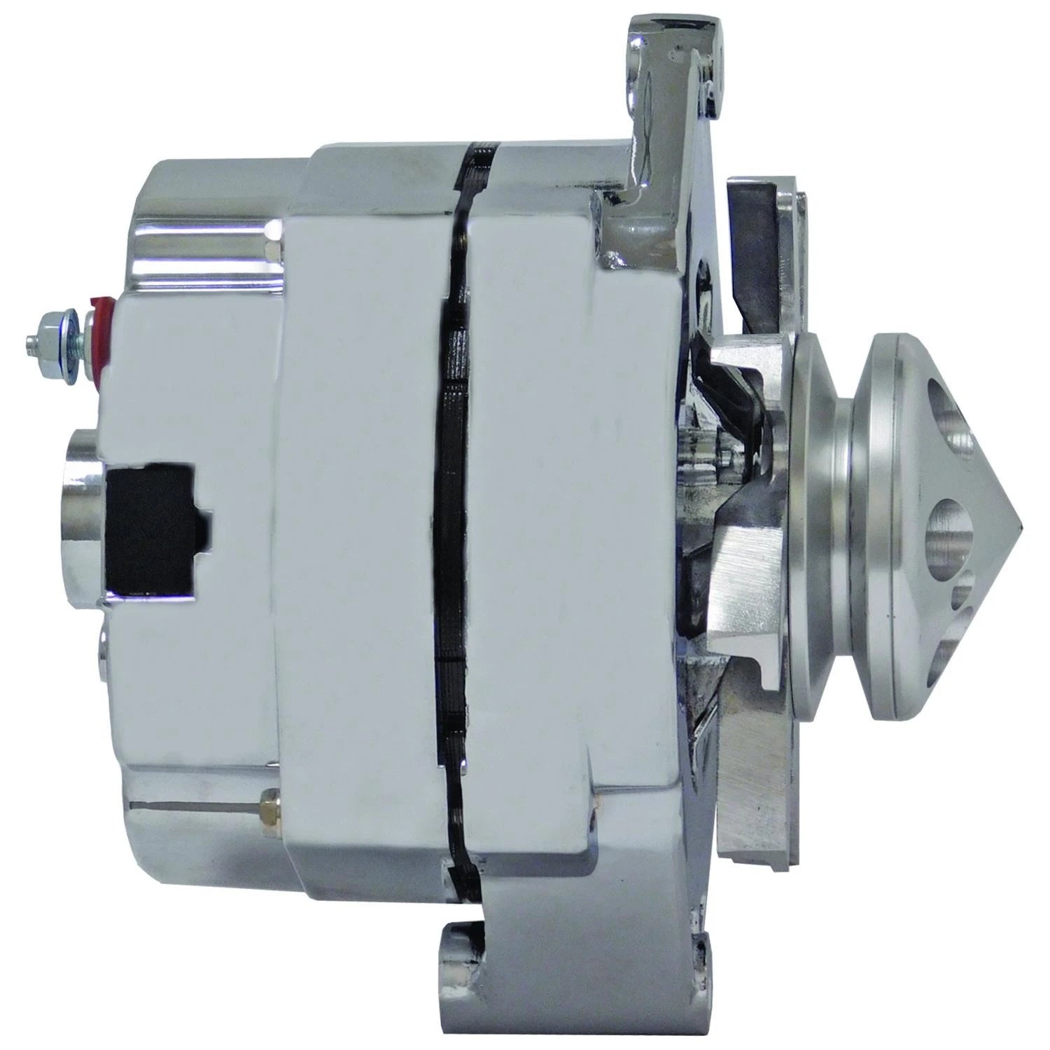 Chrome Plated Alternator for HD Delco (10SI)