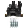 Denso Ignition Coil & NGK Spark Plugs Kit for Ford Focus (2000–2011)