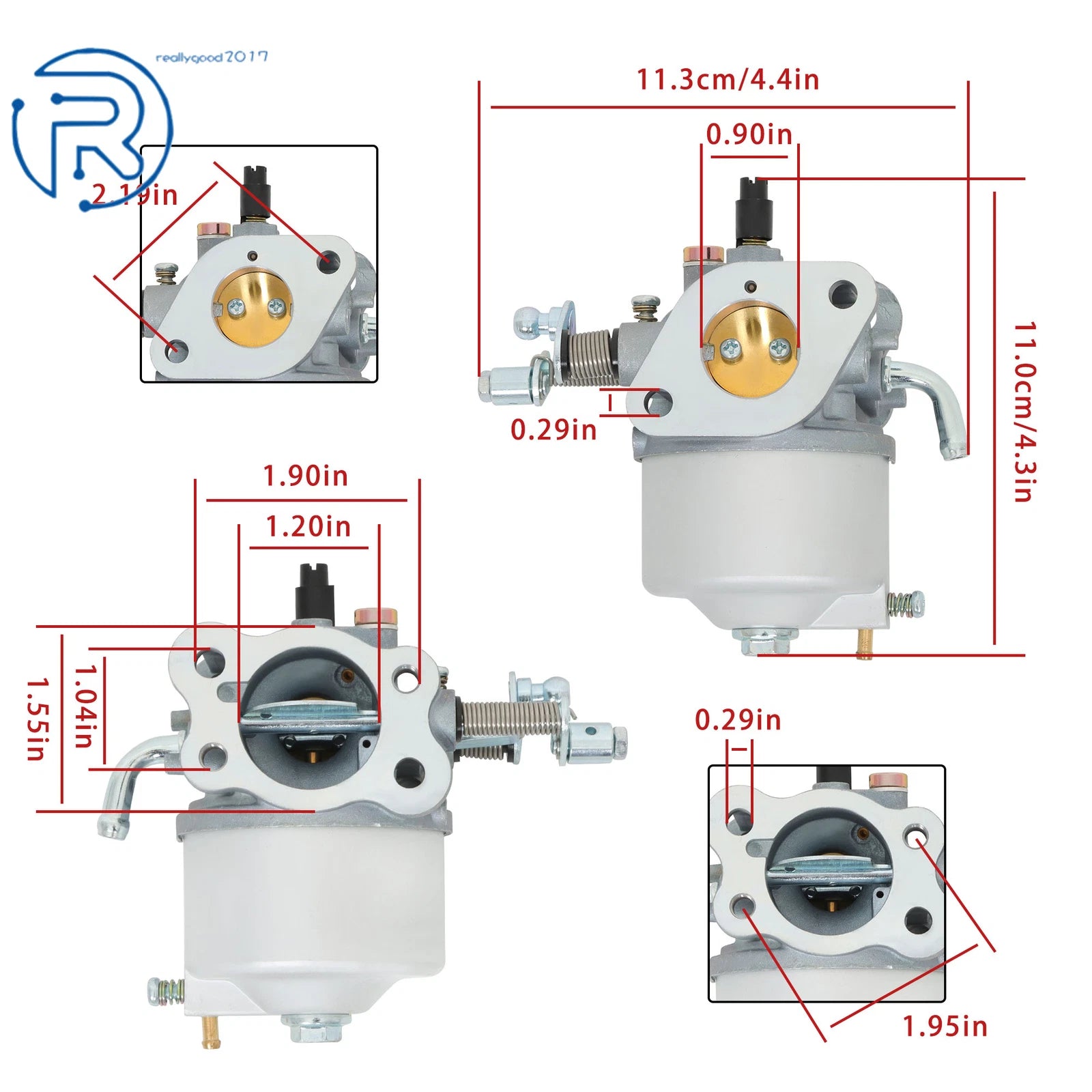 Carburetor for EZGO TXT Medalist 350cc (1994-2001)