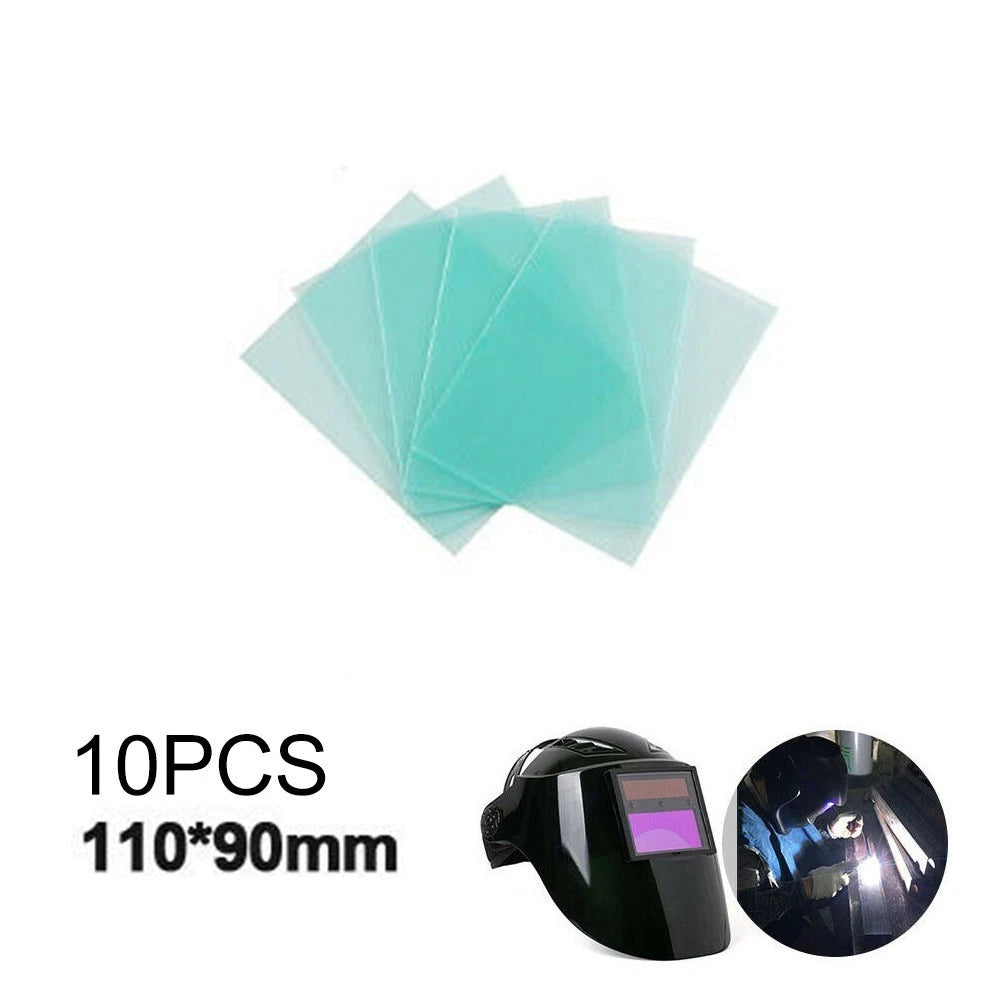 10X Clear PC Welding Helmet Cover Lens Plate - Reliable Protection