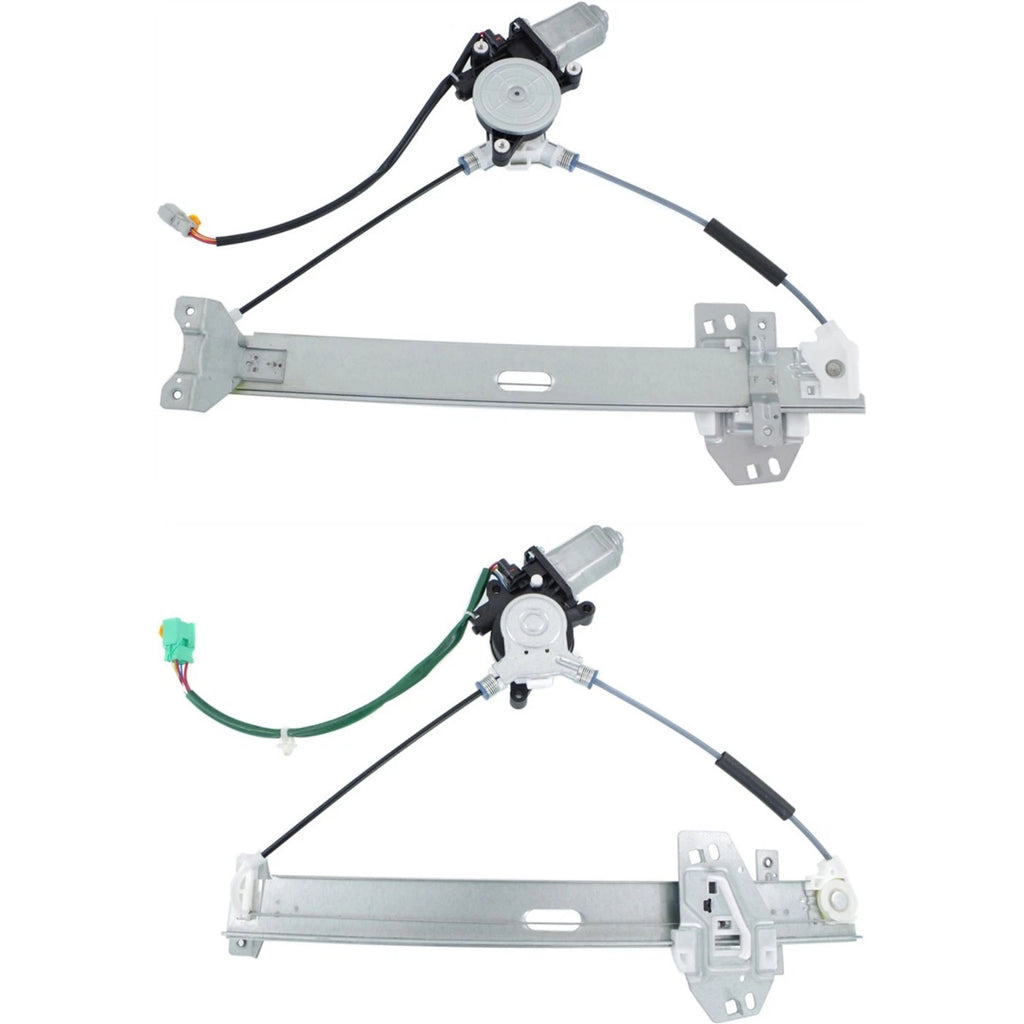 Set of 2 Window Regulators for Acura CL (2003) Front Driver and Passenger
