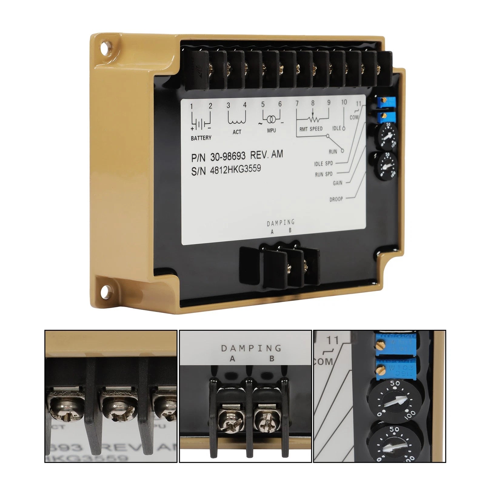 Speed Controller for Cummins KTA19