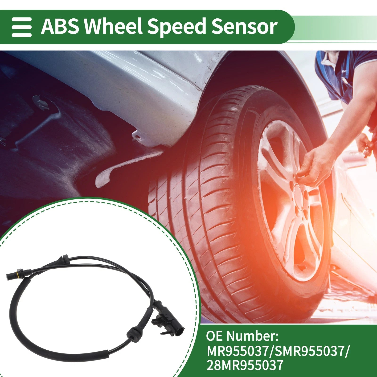 ABS Wheel Speed Sensor MR955037 for Mitsubishi Colt (2004–2012)
