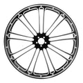 Set of 2 Wheel Rim Hub Belt Pulley for Harley Electra Glide (2009–2023)