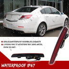 2X Red LED Rear Bumper Reflector Tail Lights for Acura TL (2012–2014)