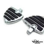 Chrome Wing Mini Floorboards Footpeg for Yamaha Road Star Warrior (2002–2009)