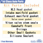 Cylinder Head Gasket Set for Buick Rainier GMC Envoy Isuzu Chevy Olds (2004–2009)