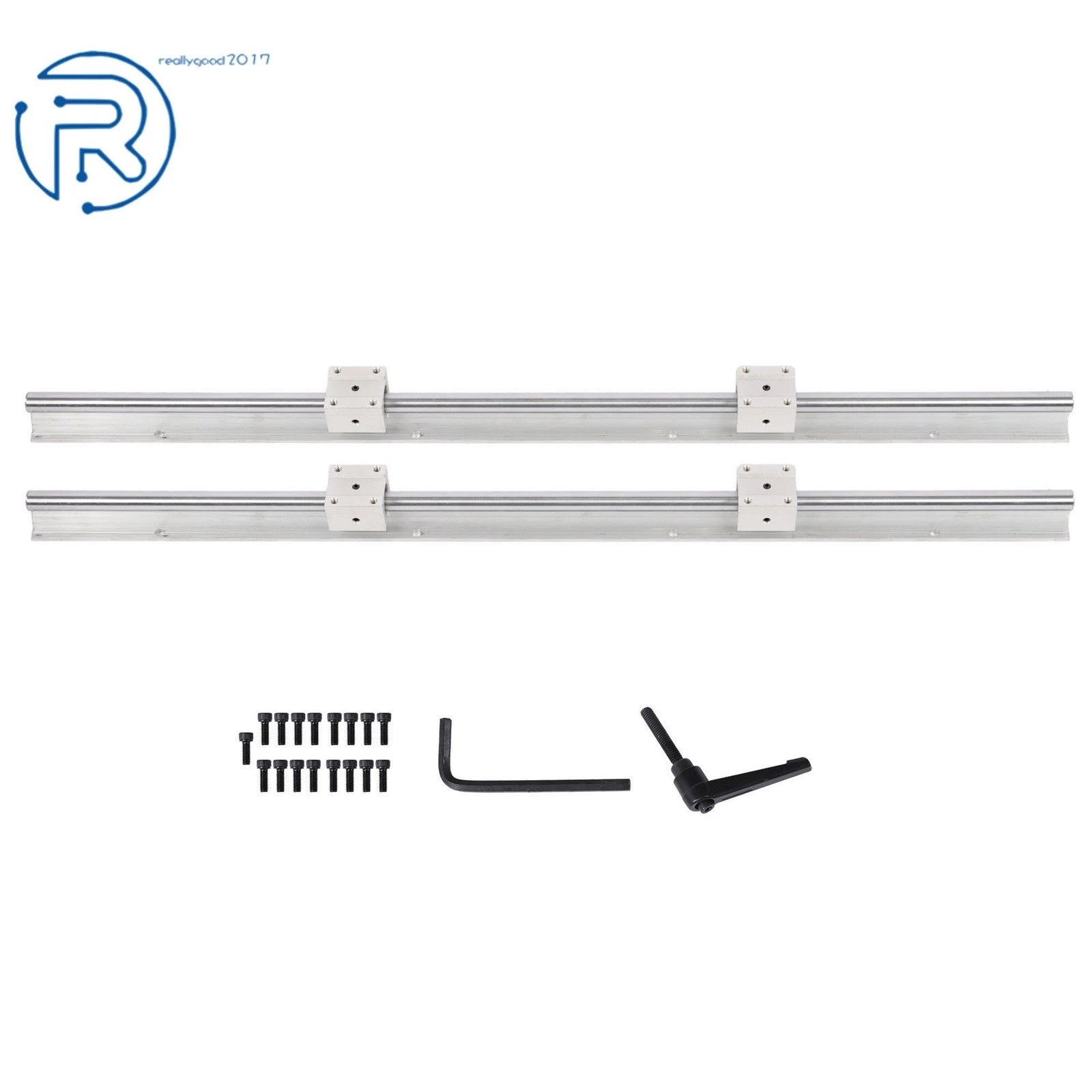 Set of 2 Linear Bearing Blocks for Carriages (SBR16 800mm)