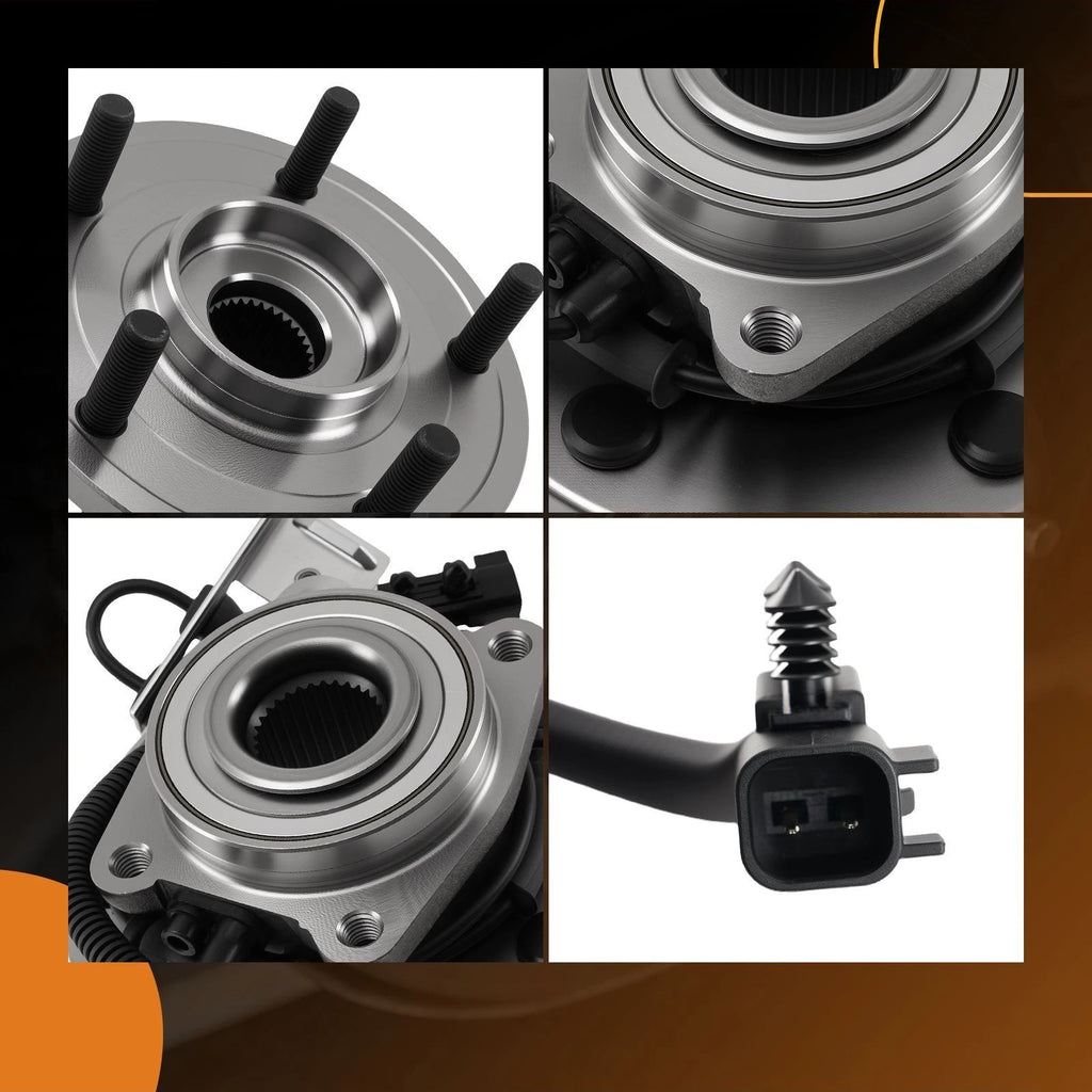 Front Wheel Hub & Bearing Kit for VW Routan, Grand Caravan (2008–2012) H515136