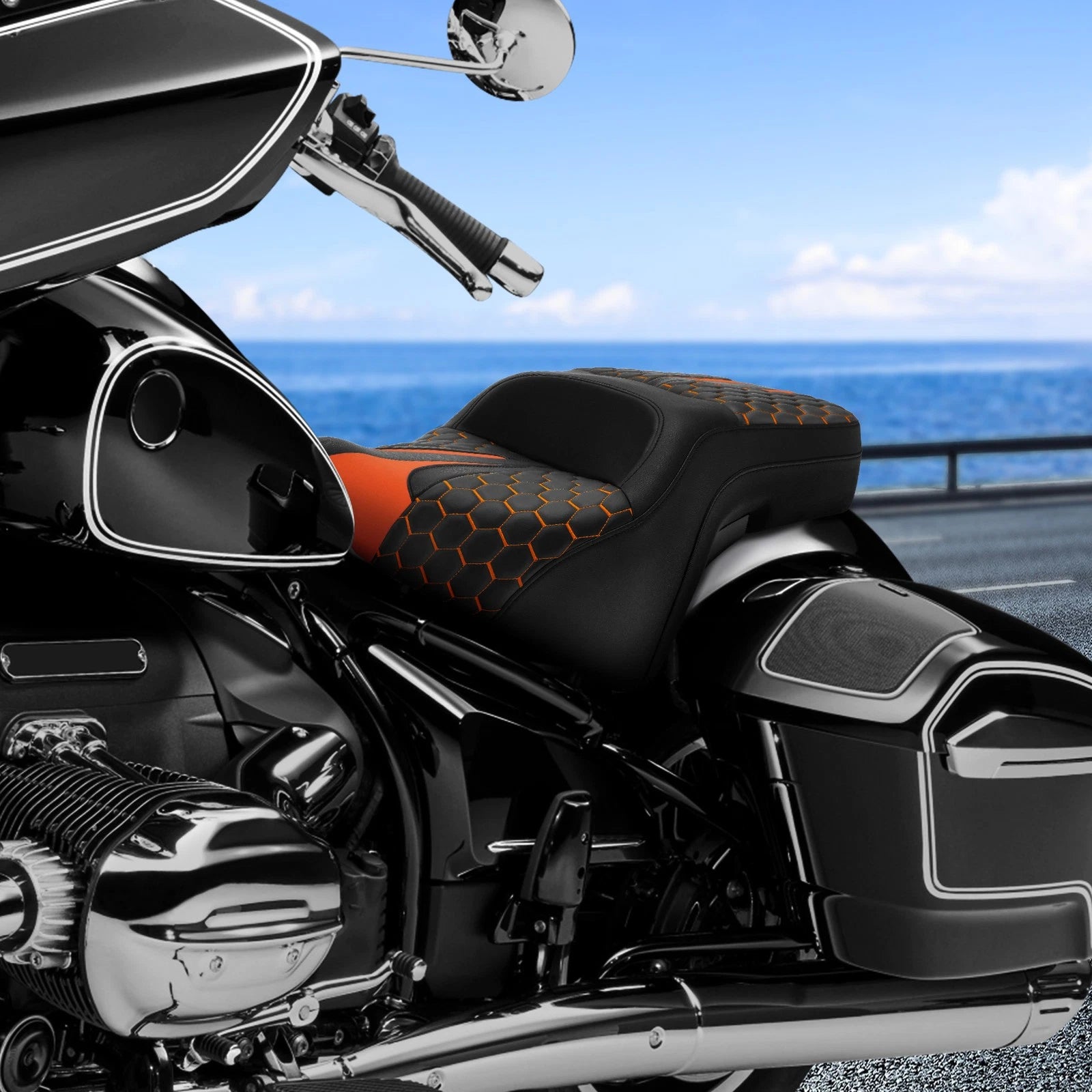 Front & Rear Seat Saddle for BMW R18 B (2020–2024)