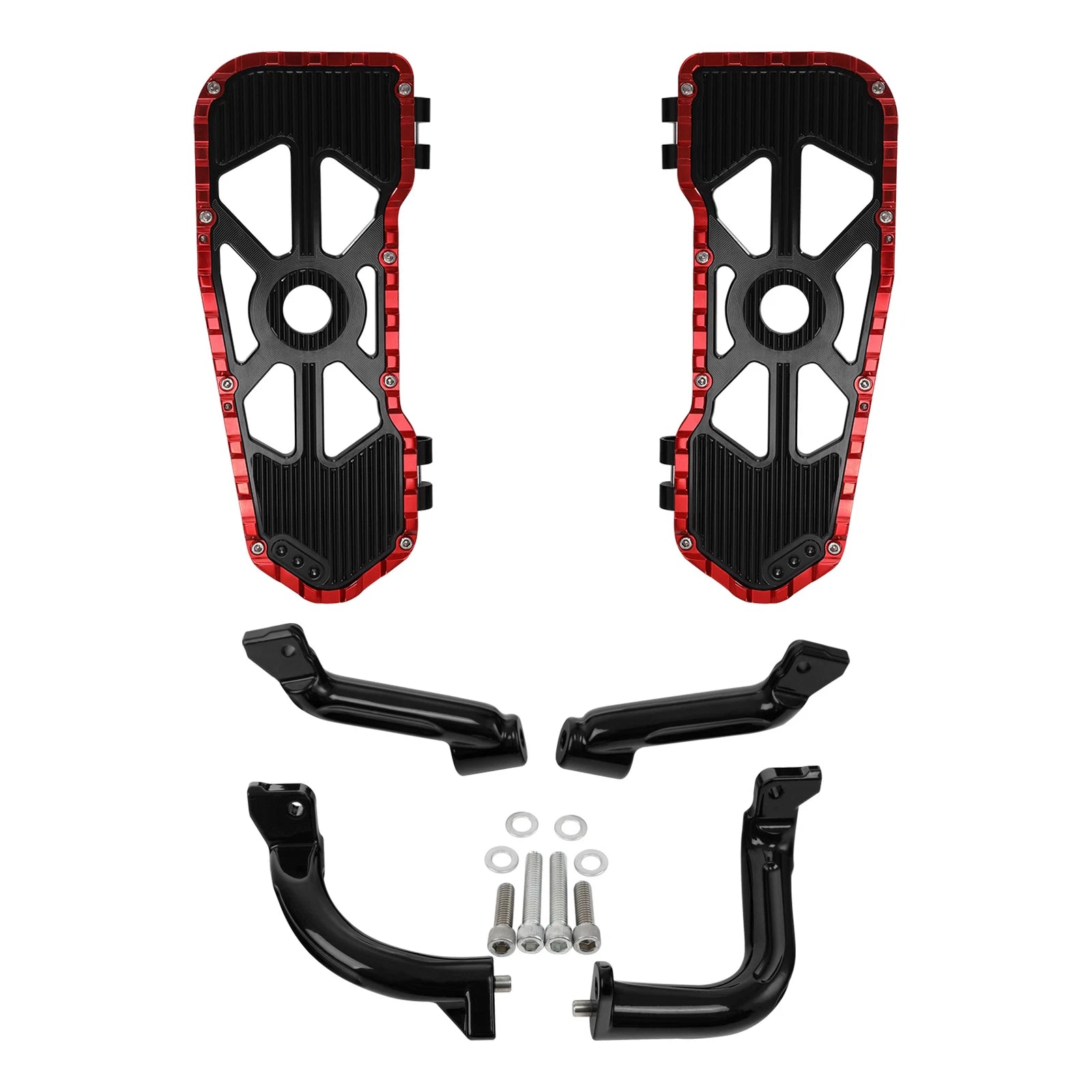Driver Floorboards Footboards with Bracket for Harley Touring (2017–2024)