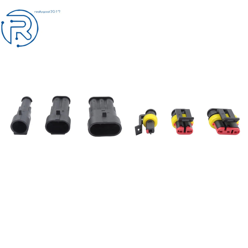 800Pcs Electrical Wire Connectors Plug Kit with Tool (1/2/3/4/5/6 Pin)