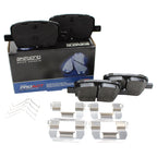 Set of 4 Akebono ProACT Rear Ceramic Brake Pads for Cadillac Buick Chevrolet GMC