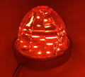 Turn Signal Clearance Light Red LED Clear Lens with Base for Universal (1990–2025)