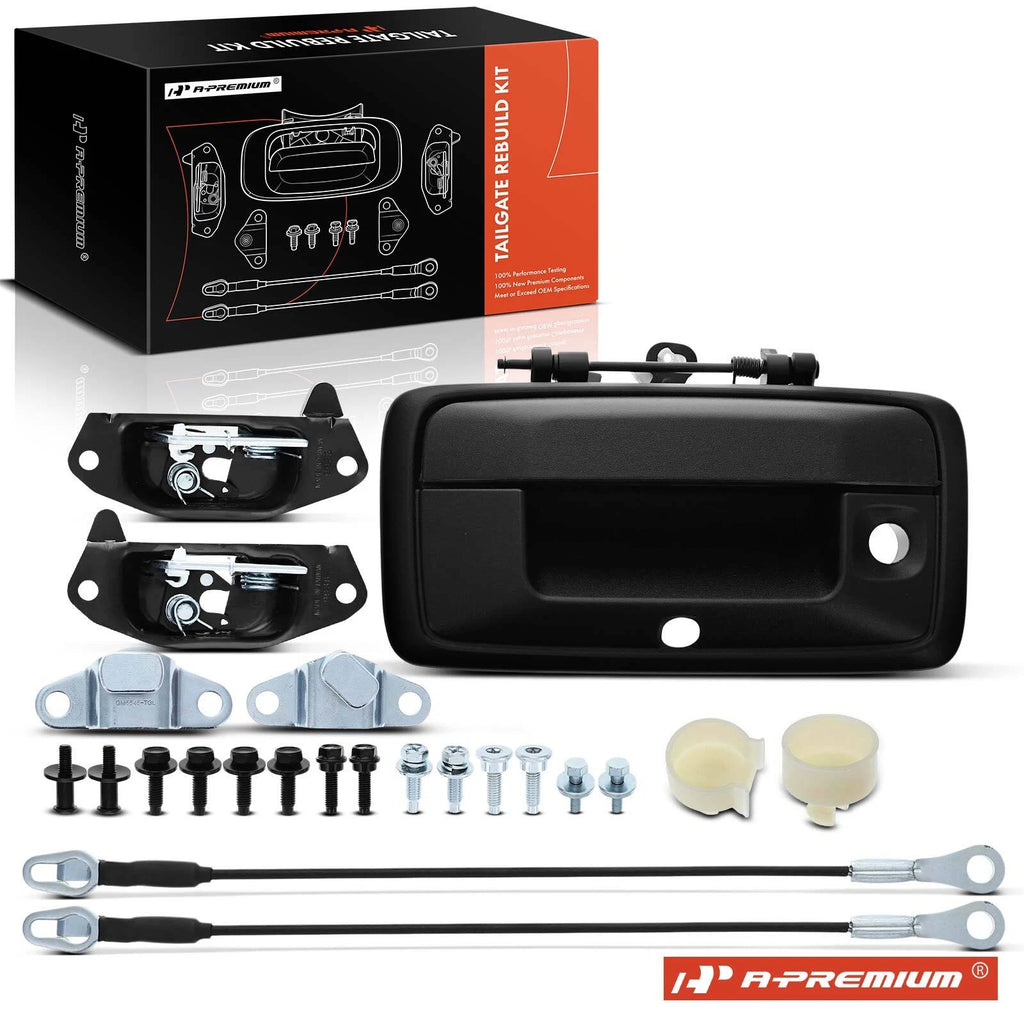 Tailgate Hardware Rebuild Kit with Cable for Chevy Colorado GMC Canyon (2015–2023)