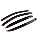 Set of 4 Wind Deflectors Window Visors for GMC Yukon (2007–2014) Black