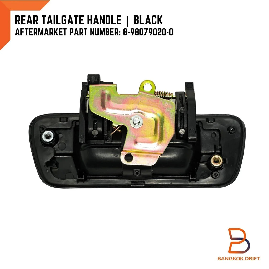 Black Rear Tailgate Handle for Holden Rodeo (2003-2008)