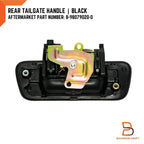Black Rear Tailgate Handle for Holden Rodeo (2003-2008)