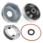 Rear Brake Drum Hub Shoes Cover Kit for Yamaha Grizzly 350 (2007–2014)